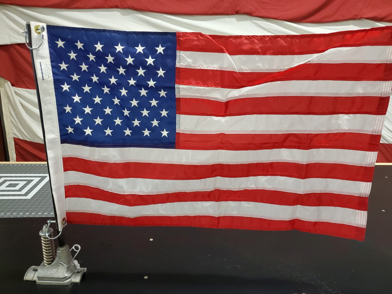 Farm Attach Flagpole Industrial Strength US Flagpole Guy