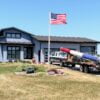 Satin - United Standing - External Halyard Flagpole