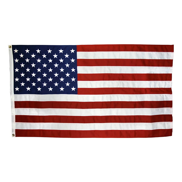 Pole Sleeve US Flag Factory 4'x6' US American Flag Outdoor Nylon Flag 946PH 